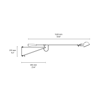 Flos 265 Small lampada da parete orientabile