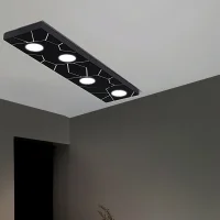 Cattaneo Street System led modular ceiling or wall lamp