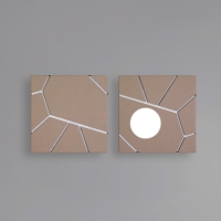 Cattaneo Street System led modular ceiling or wall lamp