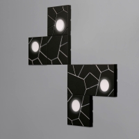 Cattaneo Street System led modular ceiling or wall lamp