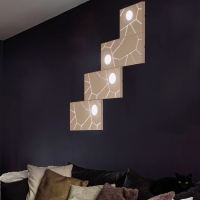 Cattaneo Street System led modular ceiling or wall lamp