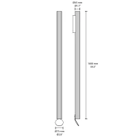 Flos Flauta Riga 3 Outdoor wall lamp ip65