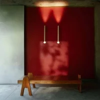 Flos Flauta H225 Riga lampada a parete da interno