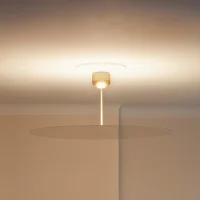 Luceplan Millimetro h23 blue large suspension lamp