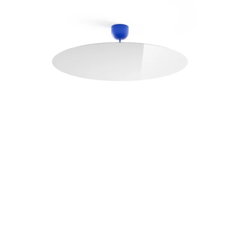 Luceplan Millimetro h23 blue large suspension lamp