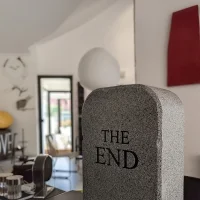 Gufram The End Limited Edition Collection Toiletpaper sitting