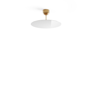 Luceplan Millimetro h23 ottone small lampada a sospensione