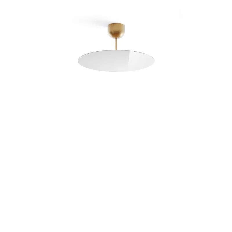 Luceplan Millimetro h23 brass small suspension lamp Luceplan Millimetro h23 brass small suspension lamp