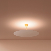 Luceplan Millimetro h33 ottone small lampada a sospensione