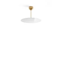 Luceplan Millimetro h33 brass large suspension lamp