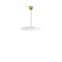 Luceplan Millimetro h53 brass small suspension lamp