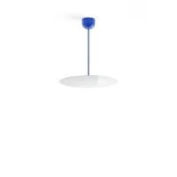 Luceplan Millimetro h53 blu small lampada a sospensione