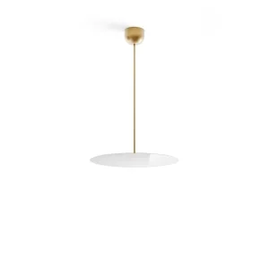 Luceplan Millimetro h73 ottone small lampada a sospensione