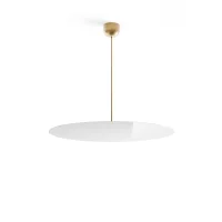 Luceplan Millimetro h73 brass large suspension lamp