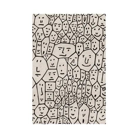 Qeeboo x Andrea Branzi Genetic Tales tappeto 140x200