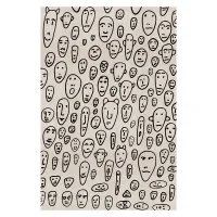 Qeeboo x Andrea Branzi Genetic tales carpet 200x300 Qeeboo x Andrea Branzi Genetic tales carpet 200x300