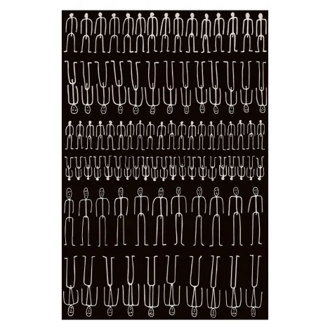 Qeeboo x Andrea Branzi Genetic tales carpet 200x300