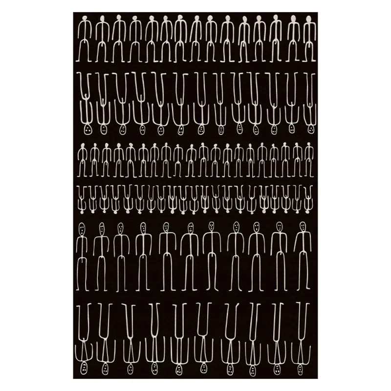 Qeeboo x Andrea Branzi Genetic tales carpet 200x300 Qeeboo x Andrea Branzi Genetic tales carpet 200x300