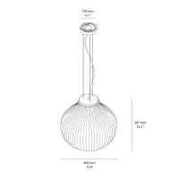 Faro Barcelona Isabelle suspension lamp