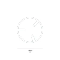 Brokis composition Memory Oval ceiling lamp Brokis composition Memory Oval ceiling lamp