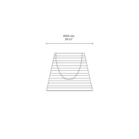 Flos replacement diffuser for KTribe F2/T2