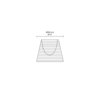Flos replacement diffuser for KTribe T1