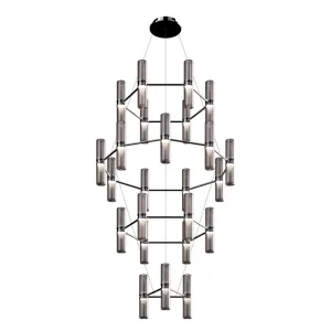 Artemide Zephyr Chandelier Black APP suspension lamp