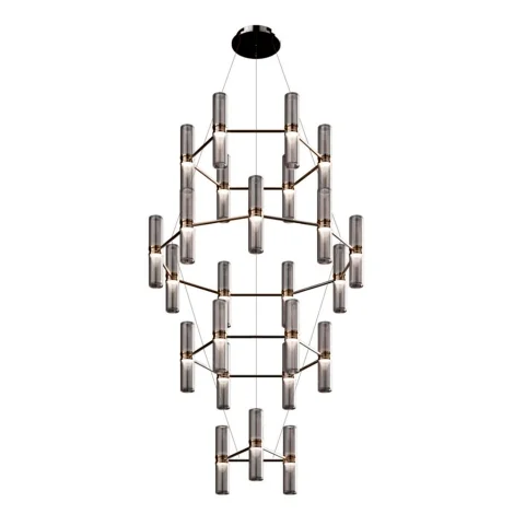 Artemide Zephyr Chandelier Bronzo lampada a sospensione