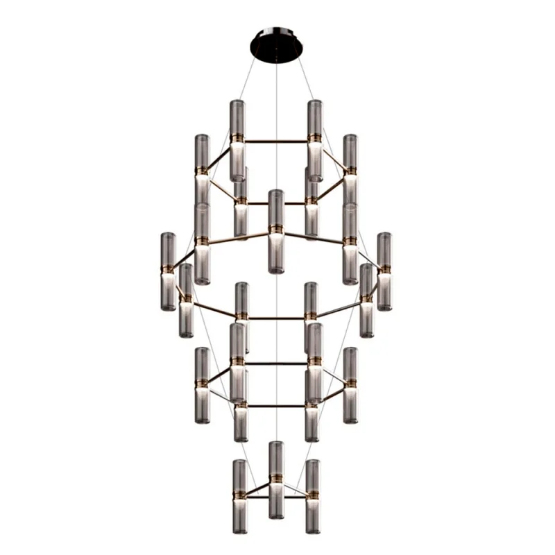 Artemide Zephyr Chandelier Bronzo lampada a sospensione