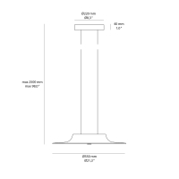 Cini&Nils Fludd suspension lamp