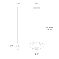 Artemide Cabildo suspension lamp