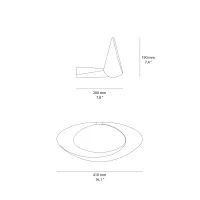 Artemide Cabildo wall lamp