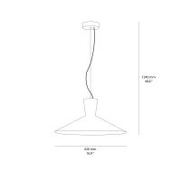 Ondaluce Elio suspension lamp