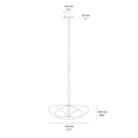 Kundalini Clover suspension lamp