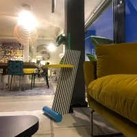 Memphis Flamingo coffee table