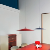 Luceplan Koinè 55 lampada a sospensione 3000k blu