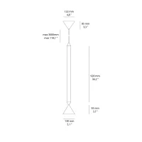 Pholc Apollo 79 suspension lamp