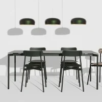 Petite Friture Brush lampada da sospensione