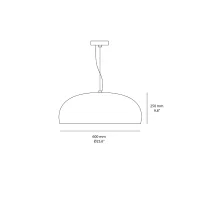 Petite Friture Brush suspension lamp