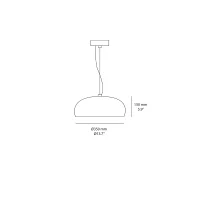 Petite Friture Brush suspension lamp
