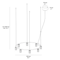 Pholc Donna Circle 100 lampada a sospensione