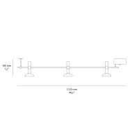 Pholc Blend 100 lampada da soffitto