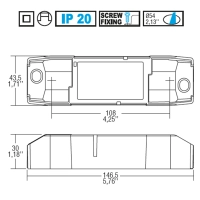 TCI PROFESSIONALE 42 con DIP-SWITCH 13-42W Alimentatore TCI PROFESSIONALE 42 con DIP-SWITCH 13-42W Alimentatore