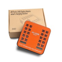 Caricatore HUB 40 porte per caricabatterie USB QC 5V 30A con