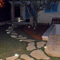 Lampo Faretto Segna Passo Carrabile LED 3W Per Esterno IP67 Con