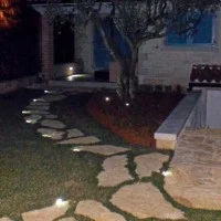 Lampo Faretto Segna Passo Carrabile LED 3W Per Esterno IP67 Con