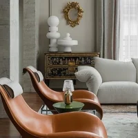 Fontana Arte Re led glass Table Lamp