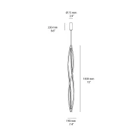 Nemo In The Wind Vertical Suspension Lamp