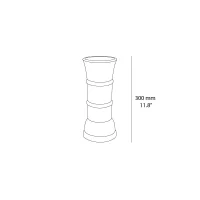 Memphis Carrot vaso