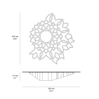 Karman Notredame wall and ceiling lamp